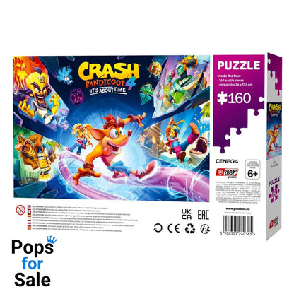 Crash Bandicoot 4 Kids Puzzle It's About Time (160 pieces)