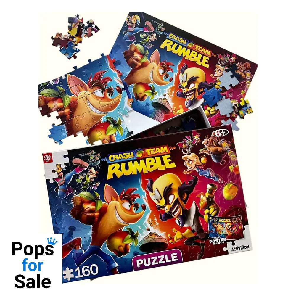 Crash Bandicoot Kids Puzzle Rumble Heroes (160 pieces)