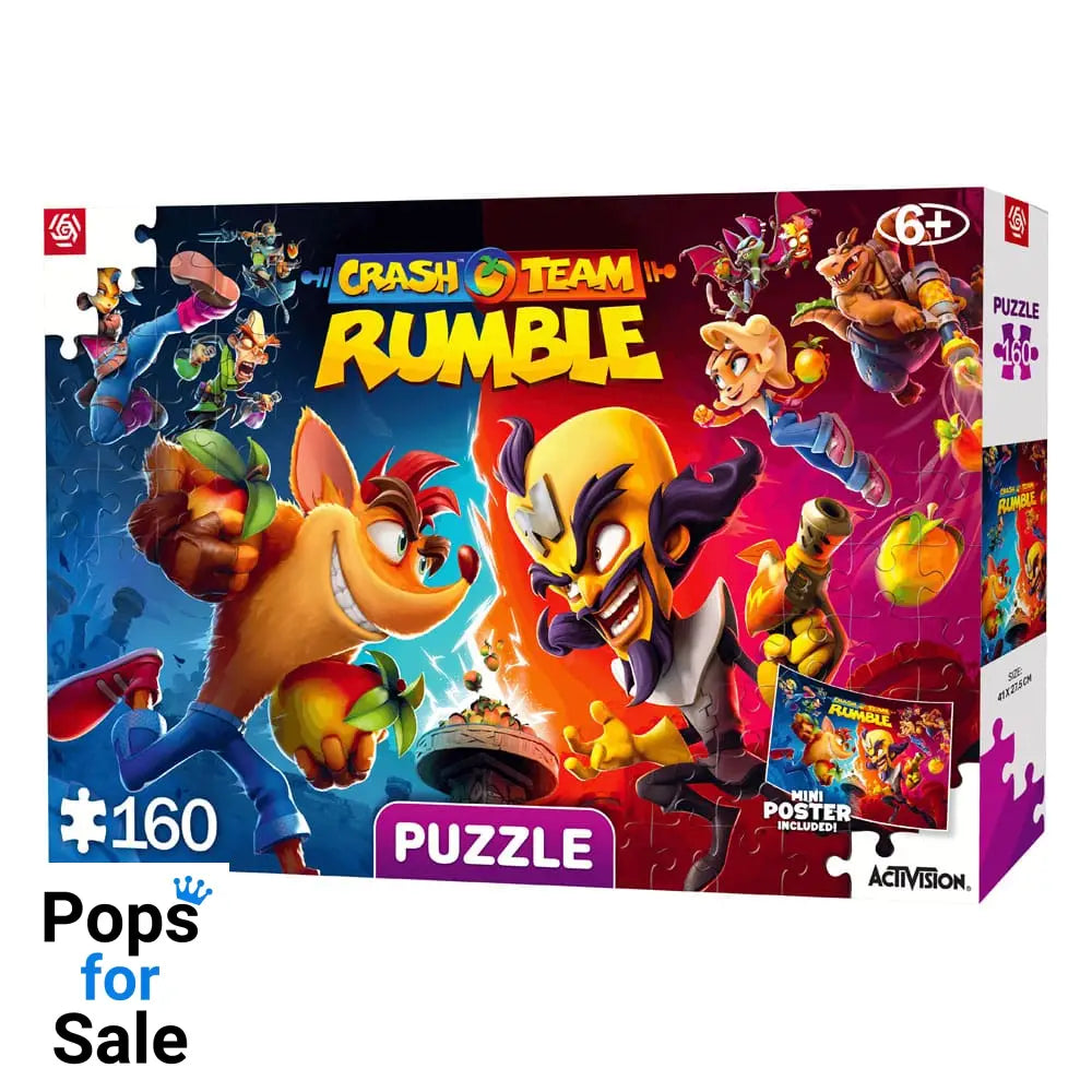 Crash Bandicoot Kids Puzzle Rumble Heroes (160 pieces)