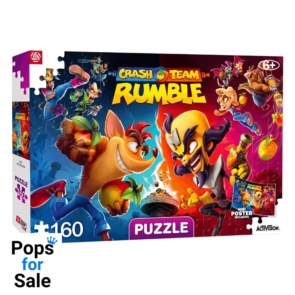 Crash Bandicoot Kids Puzzle Rumble Heroes (160 pieces)