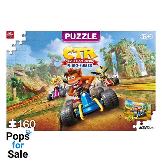 Crash Bandicoot Kids Puzzle Team Racing Nitro-Fueled (160 pieces) Puzzles