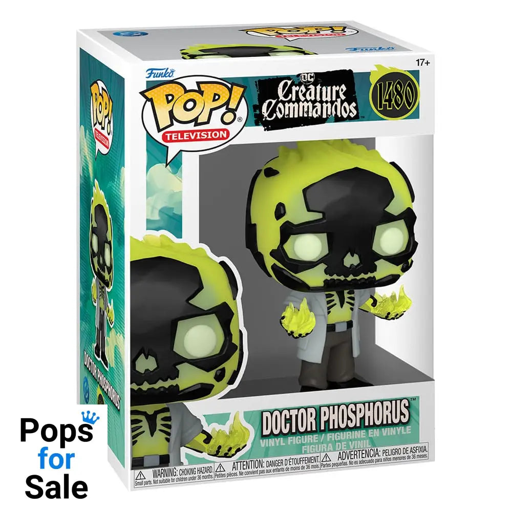 Creature Commandos POP! TV Vinyl Figure Dr. Phosphorus 9 cm