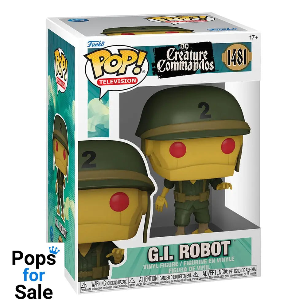 Creature Commandos POP! TV Vinyl Figure G.I. Robot 9 cm