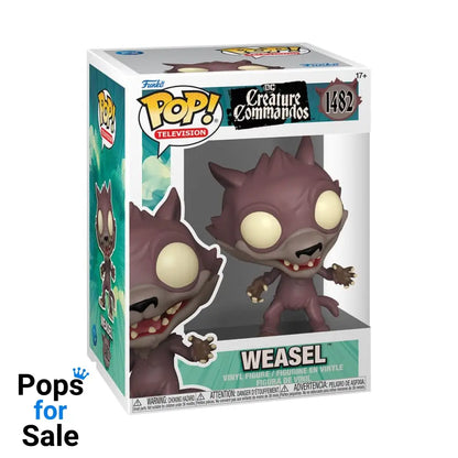 Creature Commandos POP! TV Vinyl Figure Weasel 9 cm