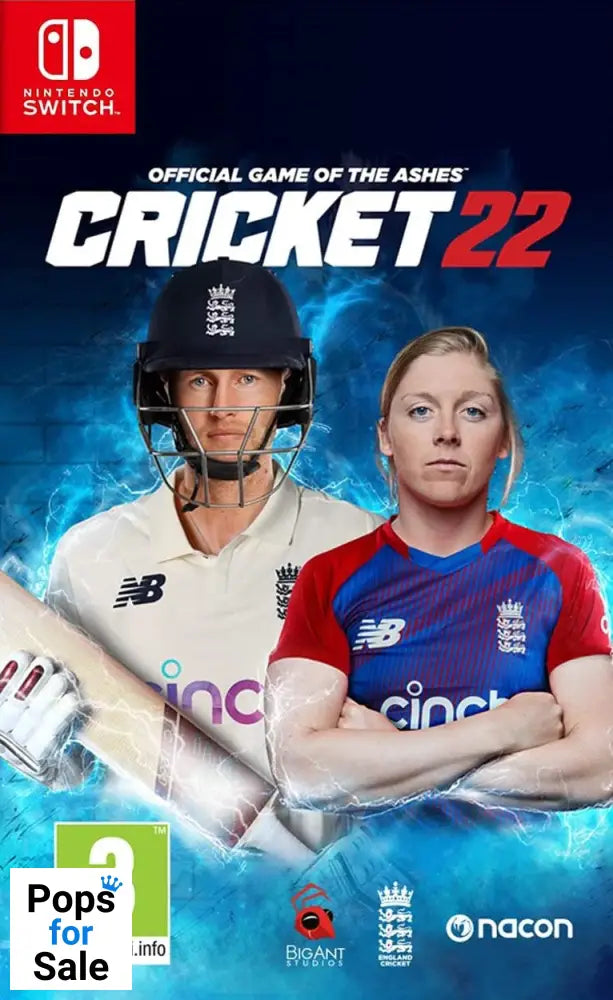 Cricket 22: The Official Game of the Ashes for Nintendo Switch