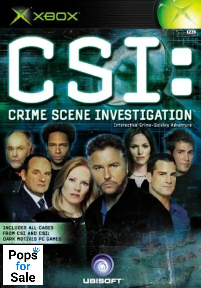 Crime Scene Investigation for Microsoft Original Xbox