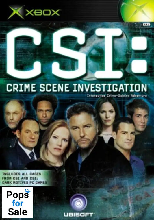 Crime Scene Investigation for Microsoft Original Xbox