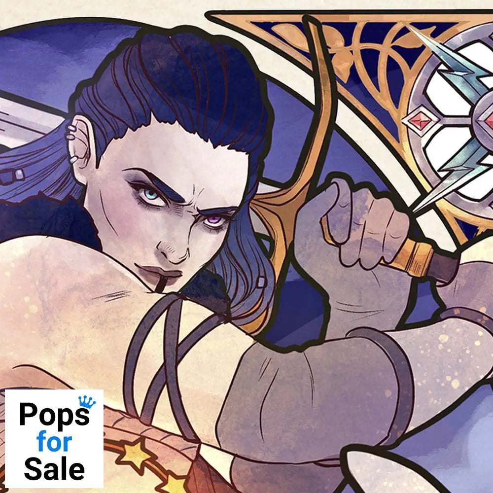 Critical Role Art Print Ashley Johnson: 10th Anniversary Art Nouveau Illustrations 46 x 28 cm - unframed Posters &