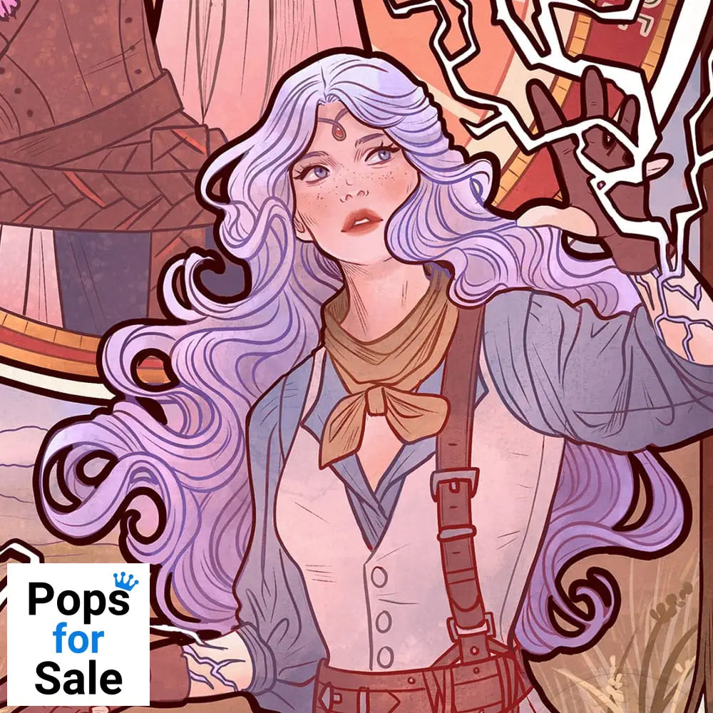 Critical Role Art Print Laura Bailey: 10th Anniversary Art Nouveau Illustrations 46 x 28 cm - unframed