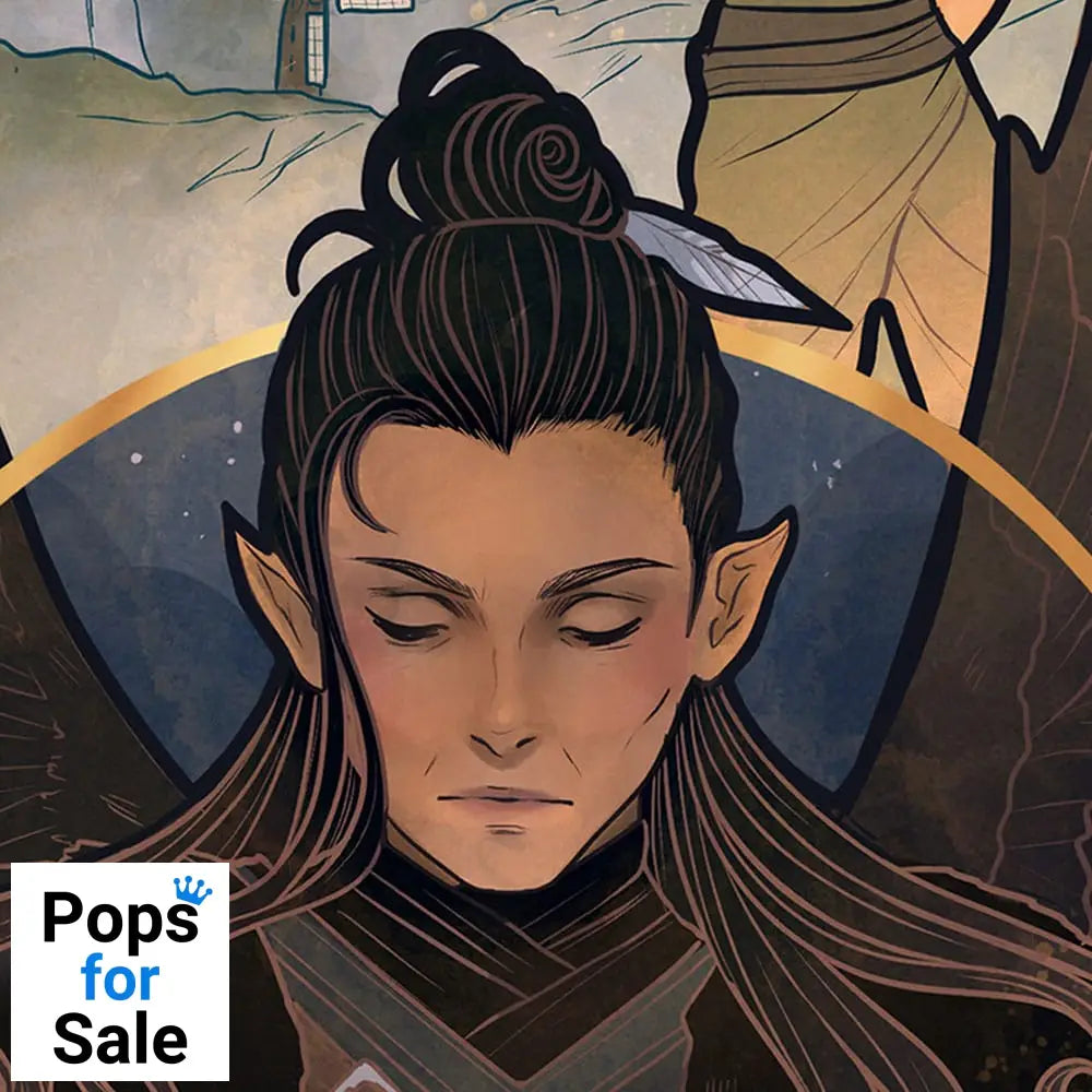 Critical Role Art Print Liam O'Brien: 10th Anniversary Art Nouveau Illustrations 46 x 28 cm - unframed