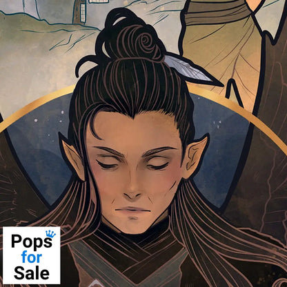 Critical Role Art Print Liam O'Brien: 10th Anniversary Art Nouveau Illustrations 46 x 28 cm - unframed