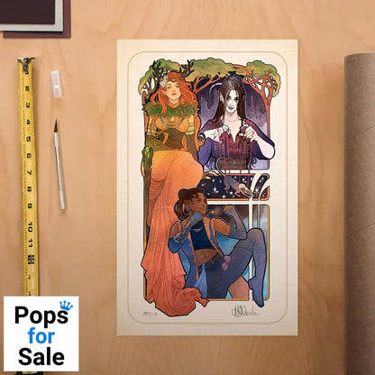 Critical Role Art Print Marisha Ray: 10th Anniversary Art Nouveau Illustrations 46 x 28 cm - unframed