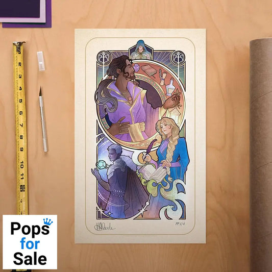 Critical Role Art Print Matthew Mercer: 10th Anniversary Art Nouveau Illustrations 46 x 28 cm - unframed