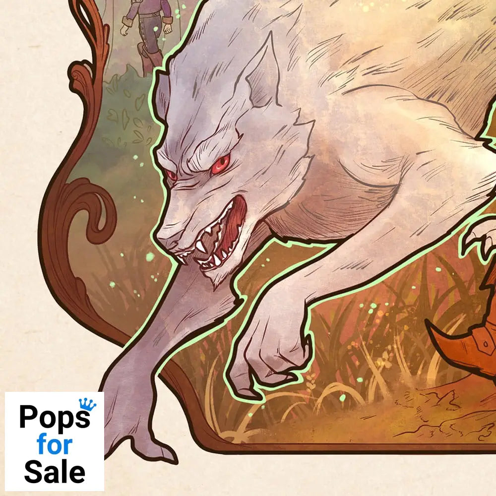 Critical Role Art Print Travis Willingham: 10th Anniversary Art Nouveau Illustrations 46 x 28 cm - unframed Posters &