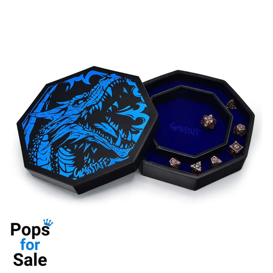 CritStones Arena Dice Tray Blue Dragon Board games and accessories