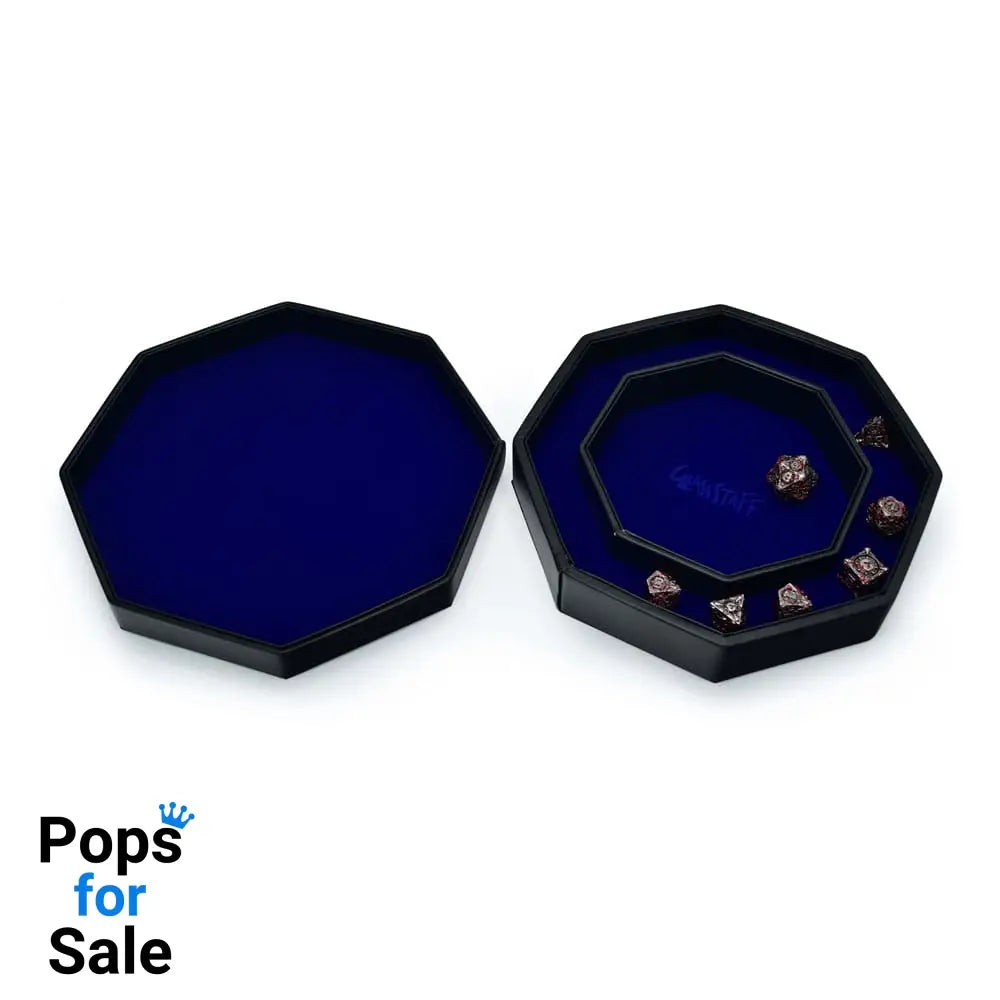 CritStones Arena Dice Tray Blue Dragon