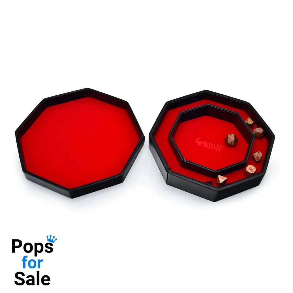 CritStones Arena Dice Tray Red Dragon