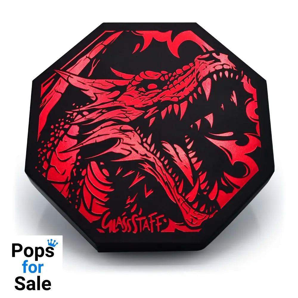 CritStones Arena Dice Tray Red Dragon