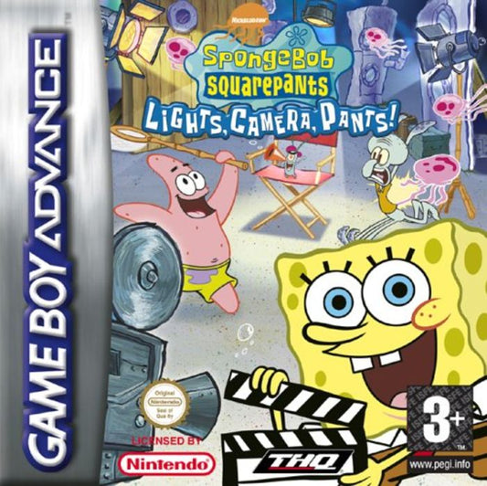 Spongebob Squarepants Lights, Camera, PANTS! for Nintendo GameBoy Advance