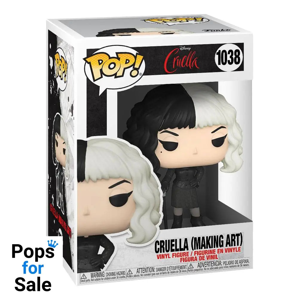 Cruella POP! Disney Vinyl Figure Cruella (Making Art) 9 cm