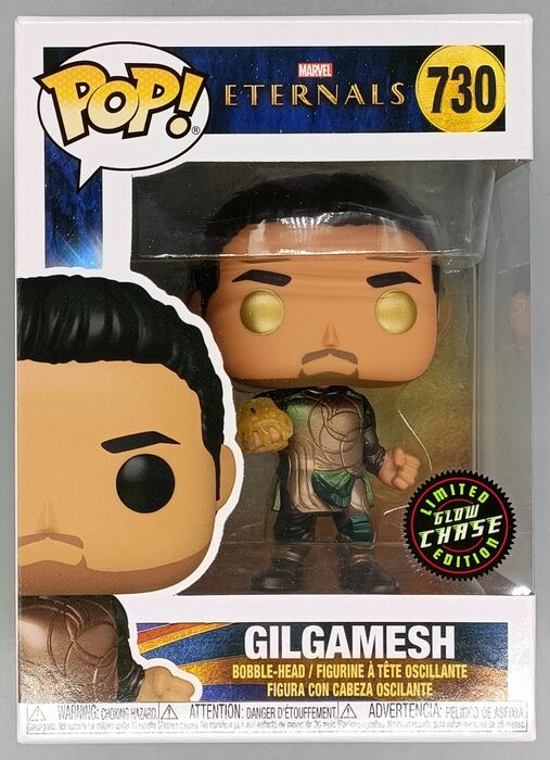 730 Gilgamesh - Glow Chase - Marvel Eternals - Box Damaged Funko POP