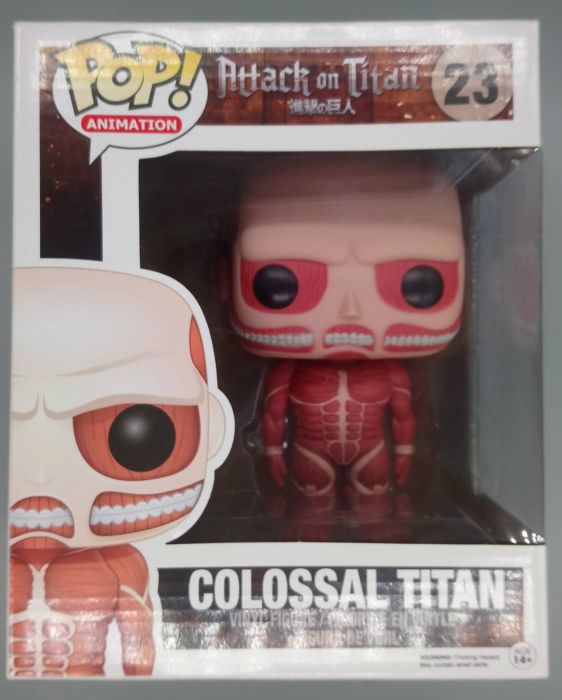 23 Colossal Titan - 6 Inch - Attack on Titan - Box Damaged Funko POP