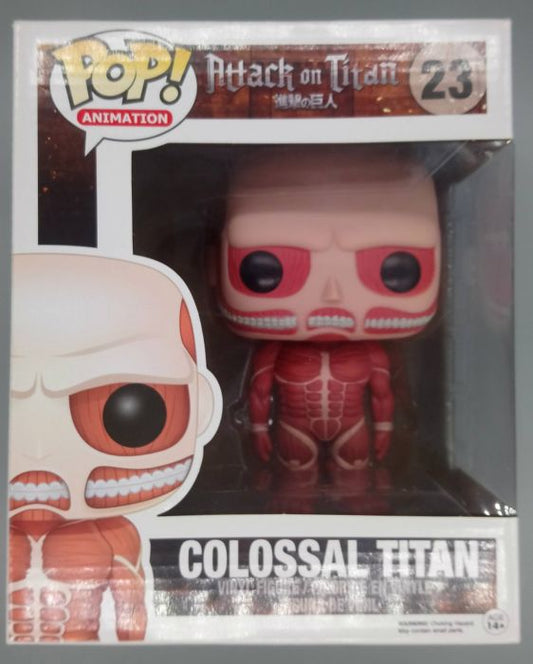 23 Colossal Titan - 6 Inch - Attack on Titan - Box Damaged Funko POP