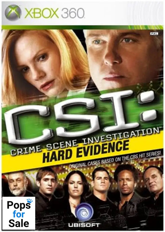 CSI: Crime Scene Investigation Hard Evidence for Microsoft Xbox 360