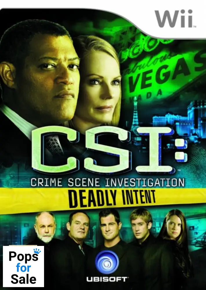 CSI: Deadly Intent for Nintendo Wii/Wii-U