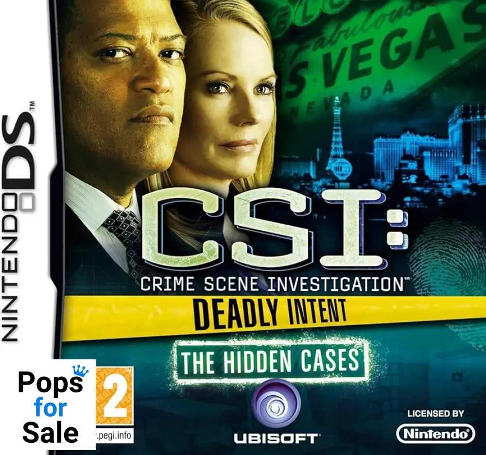 CSI: Deadly Intent The Hidden Cases for the Nintendo DS/3DS