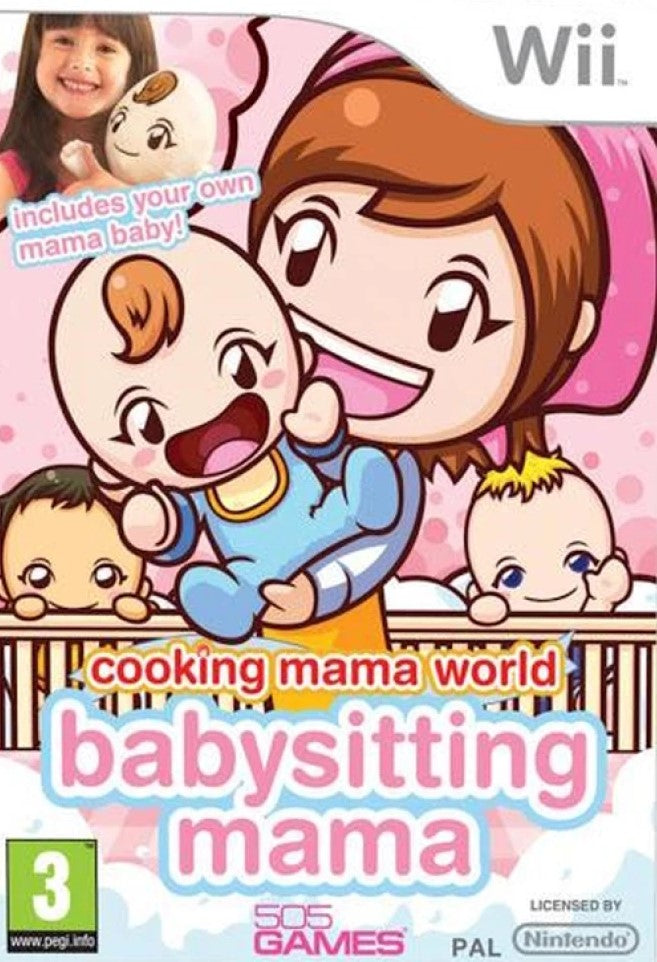 Cooking Mama World: Babysitting Mama (Solus - No Doll) for Nintendo Wii/Wii-U