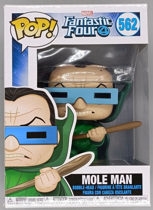 #562 Mole Man - Marvel Fantastic Four - Box Damaged Funko POP