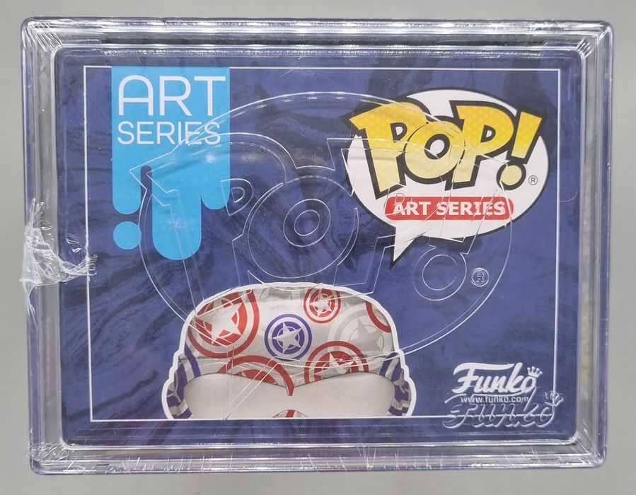 33 Captain America (Falcon) - Art Series - Marvel Funko POP