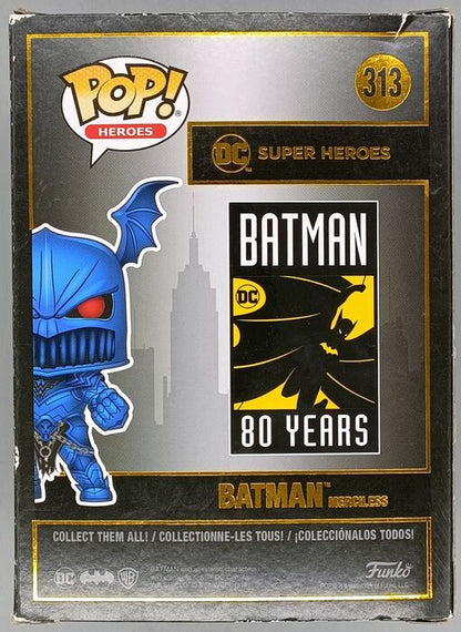 #313 Batman (Merciless) - Metallic - DC - Box Damaged Funko POP