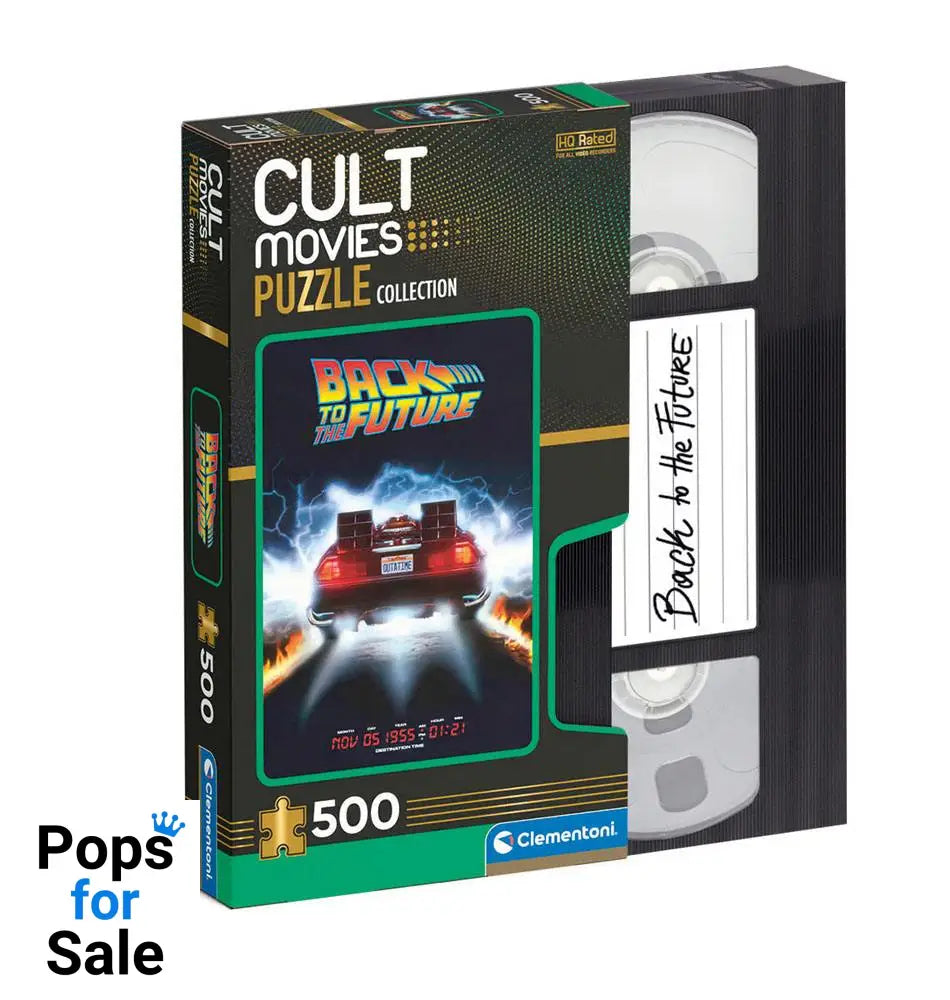 Cult Movies Puzzle Collection Jigsaw Puzzle Back To The Future (500 pieces)