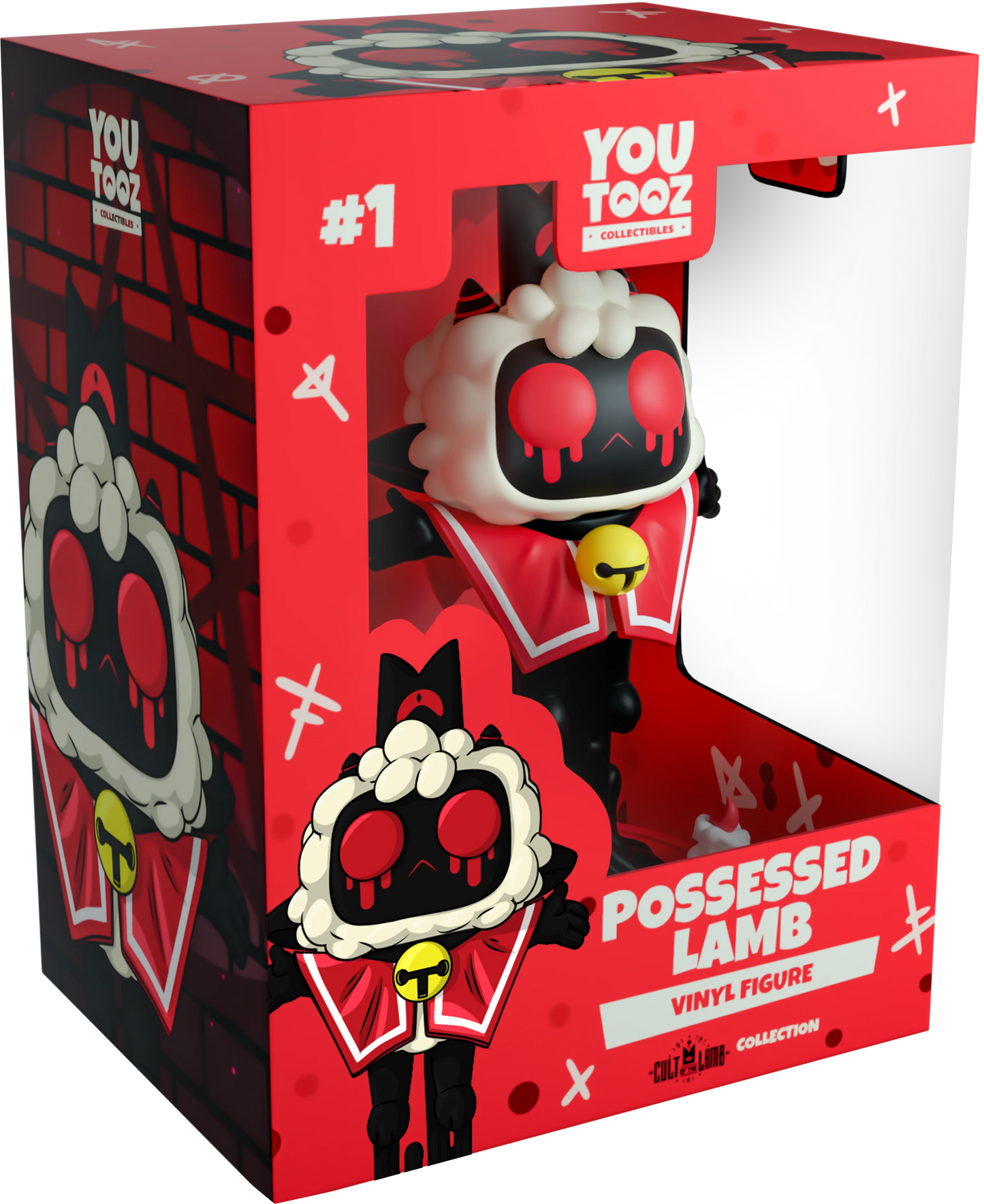 Youtooz Possessed Lamb Cult of the Lamb Action Figure