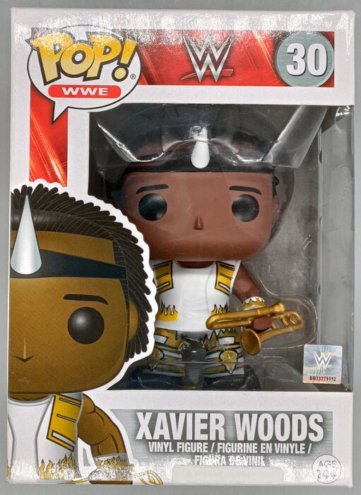 #30 Xavier Woods - WWE - Box Damaged Funko POP