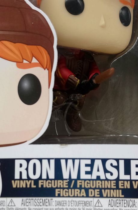 54 Ron Weasley (Broom) - Harry Potter - Box Damaged Funko POP