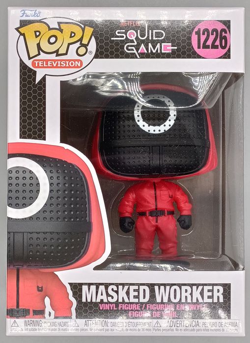 #1226 Masked Worker - Squid Game Funko POP