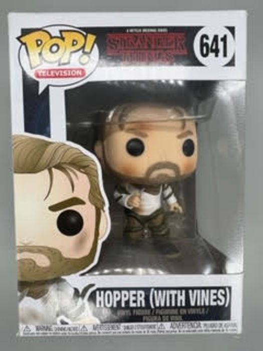 641 Hopper (with Vines) - Stranger Things - Box Damaged Funko POP