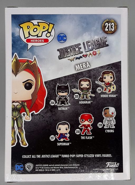 #213 Mera - DC Justice League Funko POP