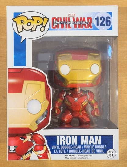 #126 Iron Man - Marvel - Captain America Civil War Funko POP