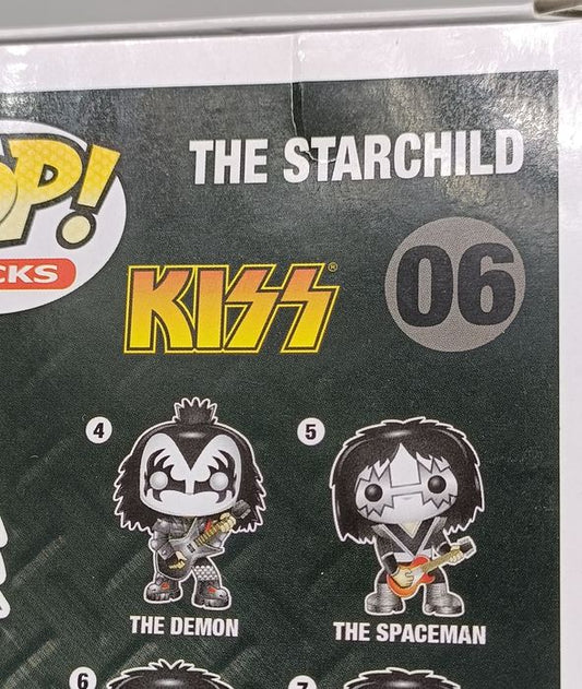 #06 The Starchild - KISS - Box Damaged Funko POP