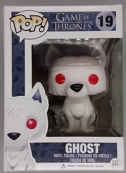 #19 Ghost - Game of Thrones - Box Damaged Funko POP