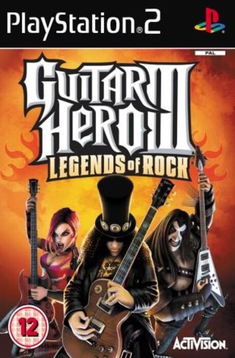 Guitar Hero III - Game Only for Sony Playstation 2 - [Just Disc]