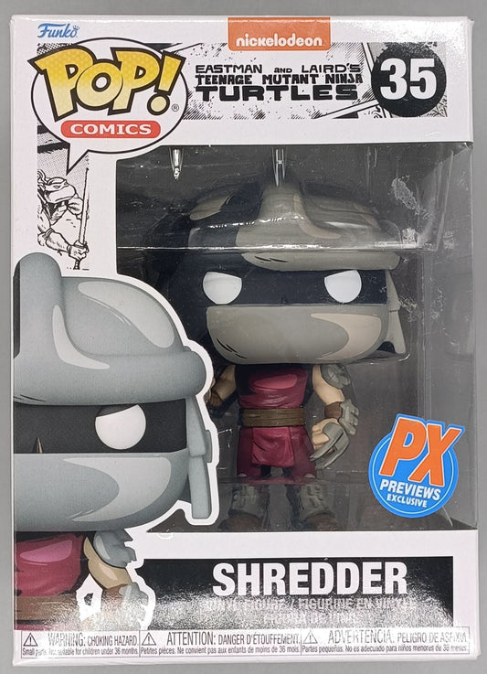 35 Shredder - TMNT Teenage Mutant Ninja Turtles - Funko POP - Box Damaged