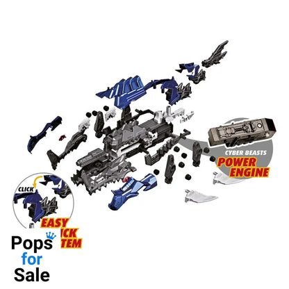 CyberBeasts Model Kit 1/35 HydroFang 35 cm