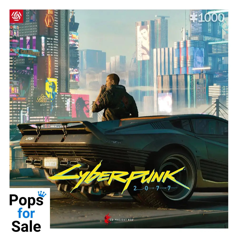 Cyberpunk 2077 Gaming Puzzle Mercenary on the Rise (1000 pieces)