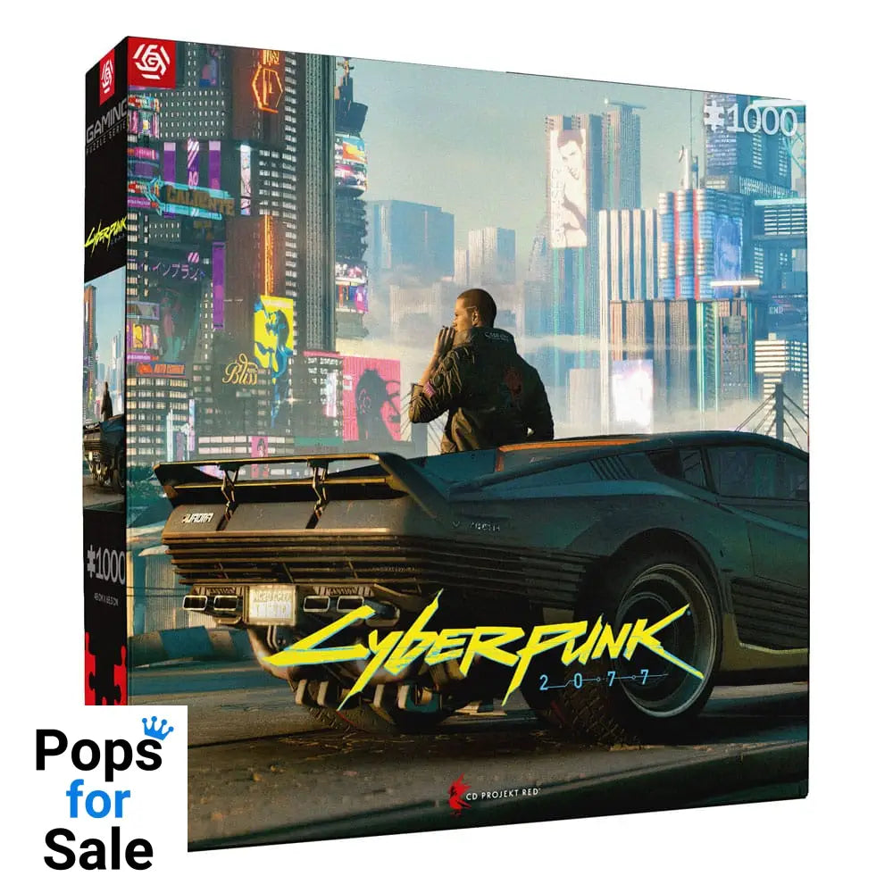 Cyberpunk 2077 Gaming Puzzle Mercenary on the Rise (1000 pieces)
