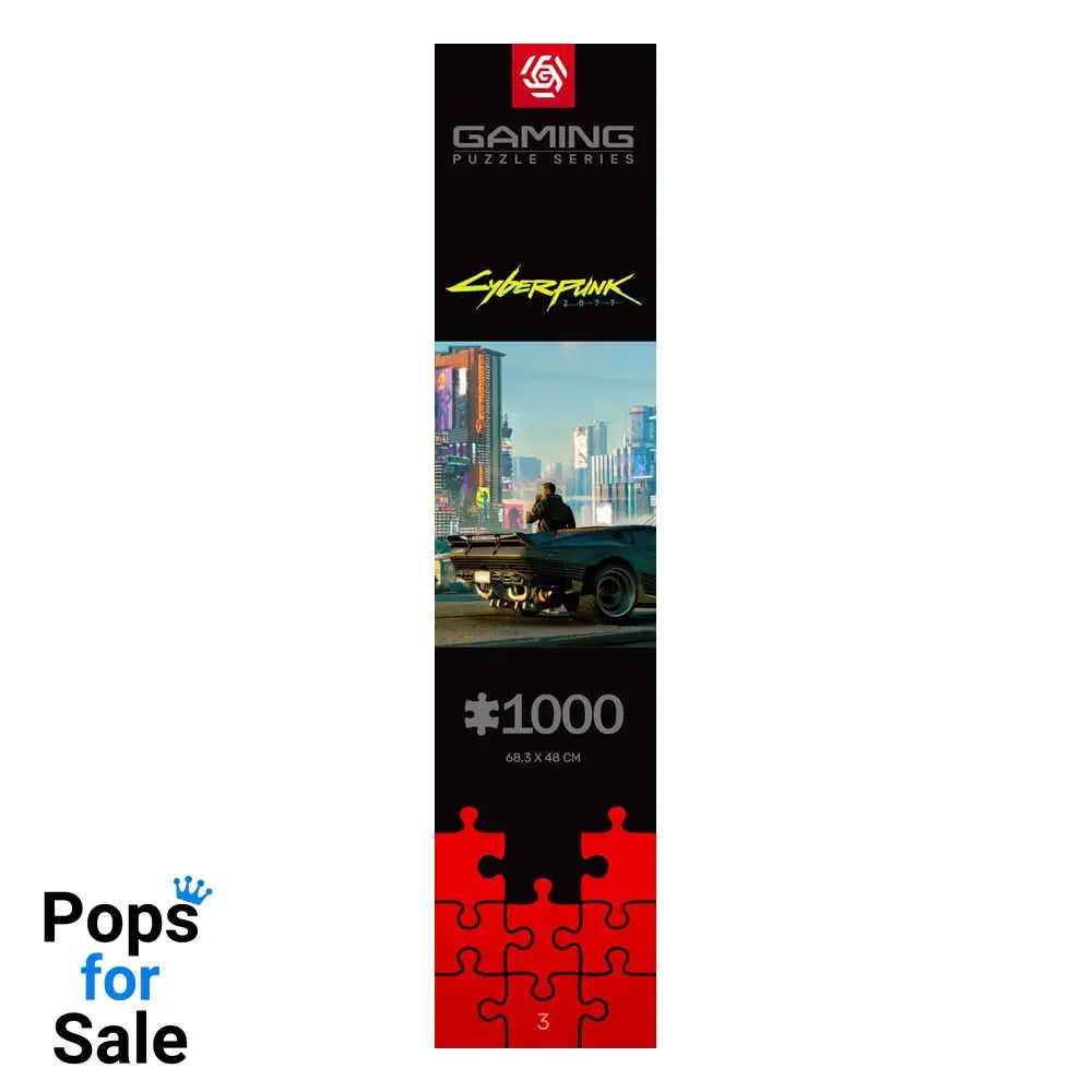 Cyberpunk 2077 Gaming Puzzle Mercenary on the Rise (1000 pieces)